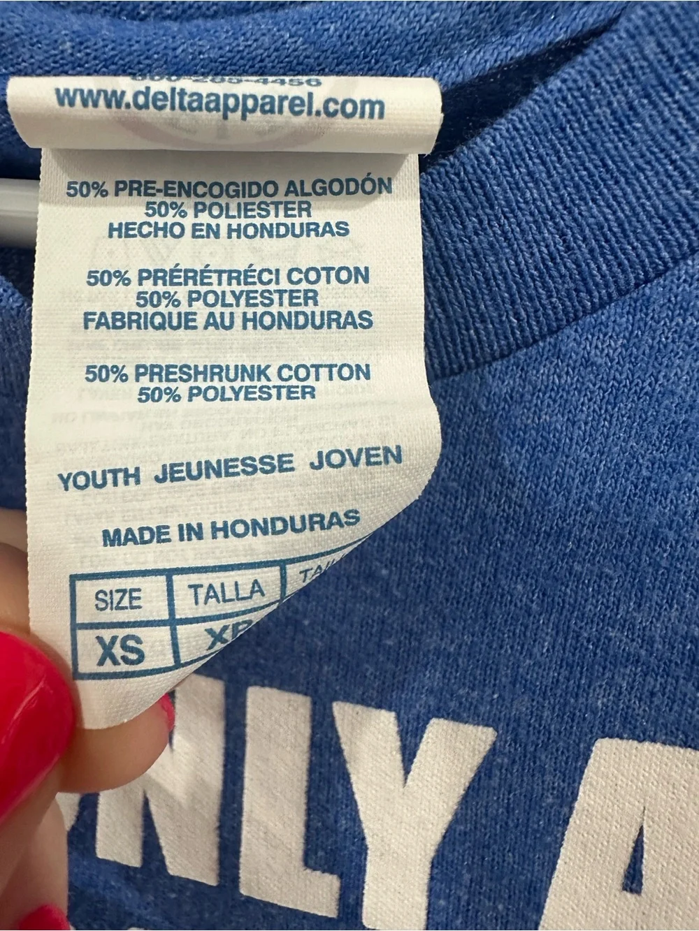 Kids' Blue 'Not Only Am I Perfect I'm Italian Too' Graphic Tee Size XS